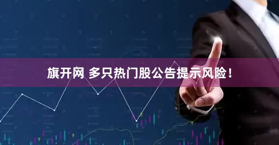 旗开网 多只热门股公告提示风险！