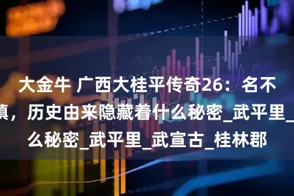 大金牛 广西大桂平传奇26：名不见经传的石龙镇，历史由来隐藏着什么秘密_武平里_武宣古_桂林郡