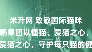 米升网 致敬国际猫咪日：新瑞鹏集团以懂猫、爱猫之心，守护每只猫的健康